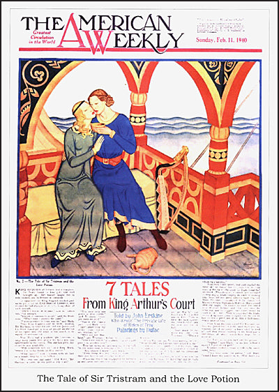 7 TALES FROM KING ARTHUR'S COURT The American Weekly Covers