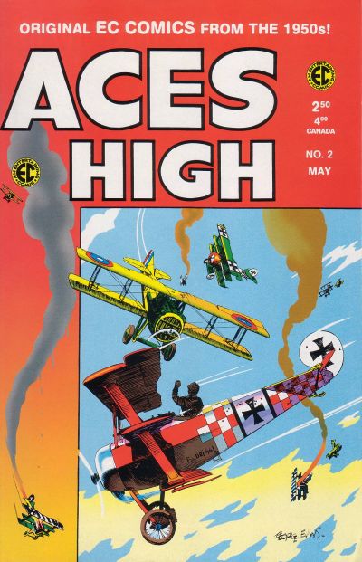 EC ACES HIGH SET OF FIVE GEMSTONE REPRINTS