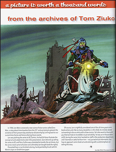 COMIC BOOK CREATOR #41 Len Wein