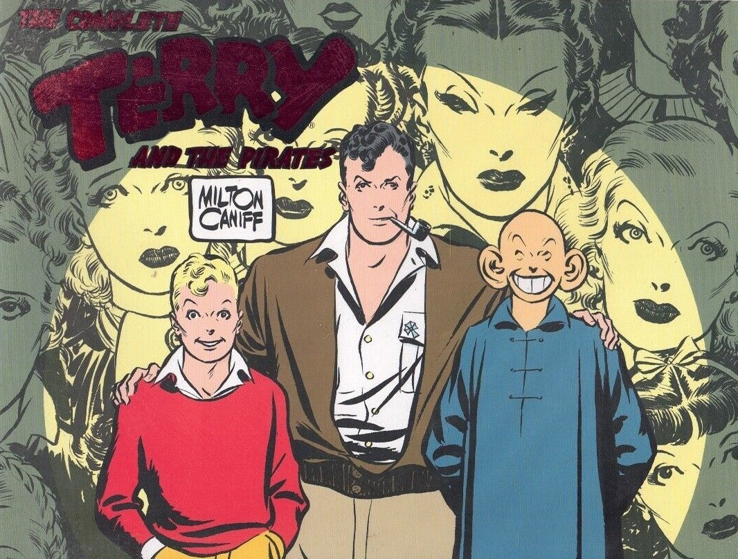 THE COMPLETE TERRY AND THE PIRATES Set of Six Volumes