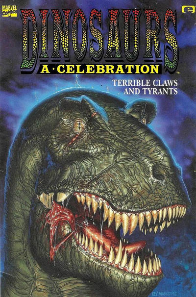 DINOSAURS A CELEBRATION SET OF FOUR MARVEL COMICS