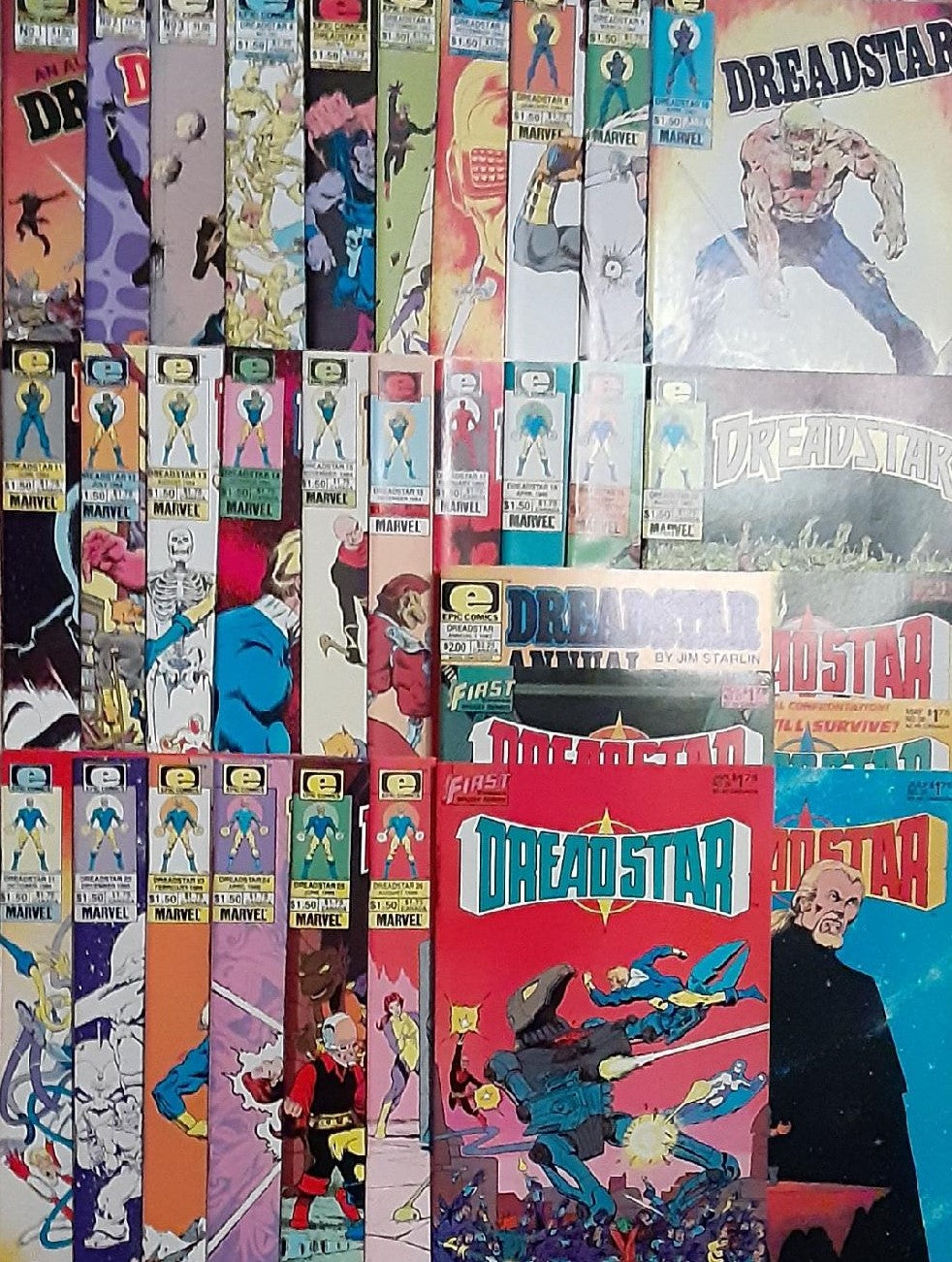 DREADSTAR SET OF 32 ISSUES