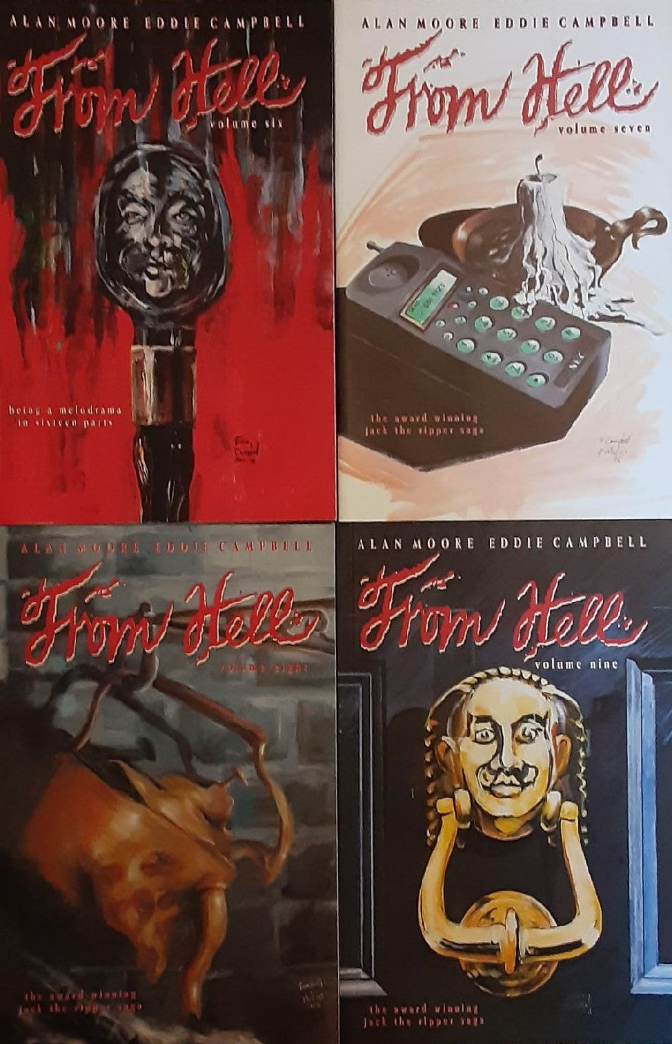 ALAN MOORE FROM HELL SET Volume 6 - Volume 9