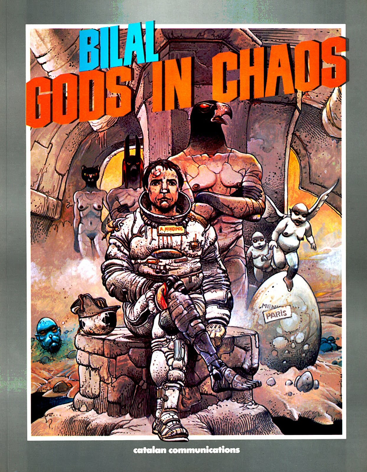 BILAL/DIONNET SET OF THREE-EXTERMINATOR 17, GODS IN CHAOS & THE TOWN THAT DIDN'T EXIST