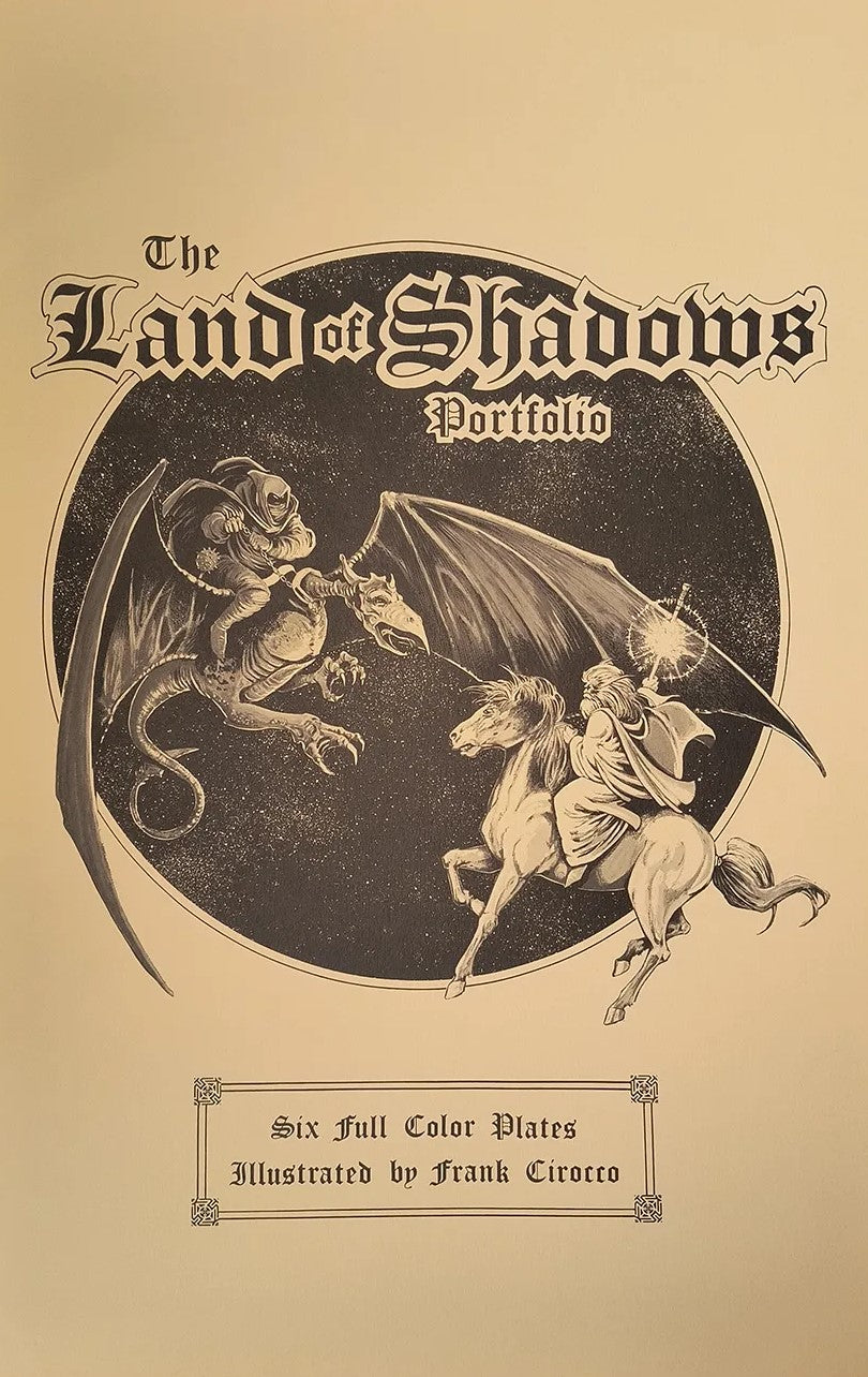 LAND OF SHADOWS PORTFOLIO Signed & Numbered