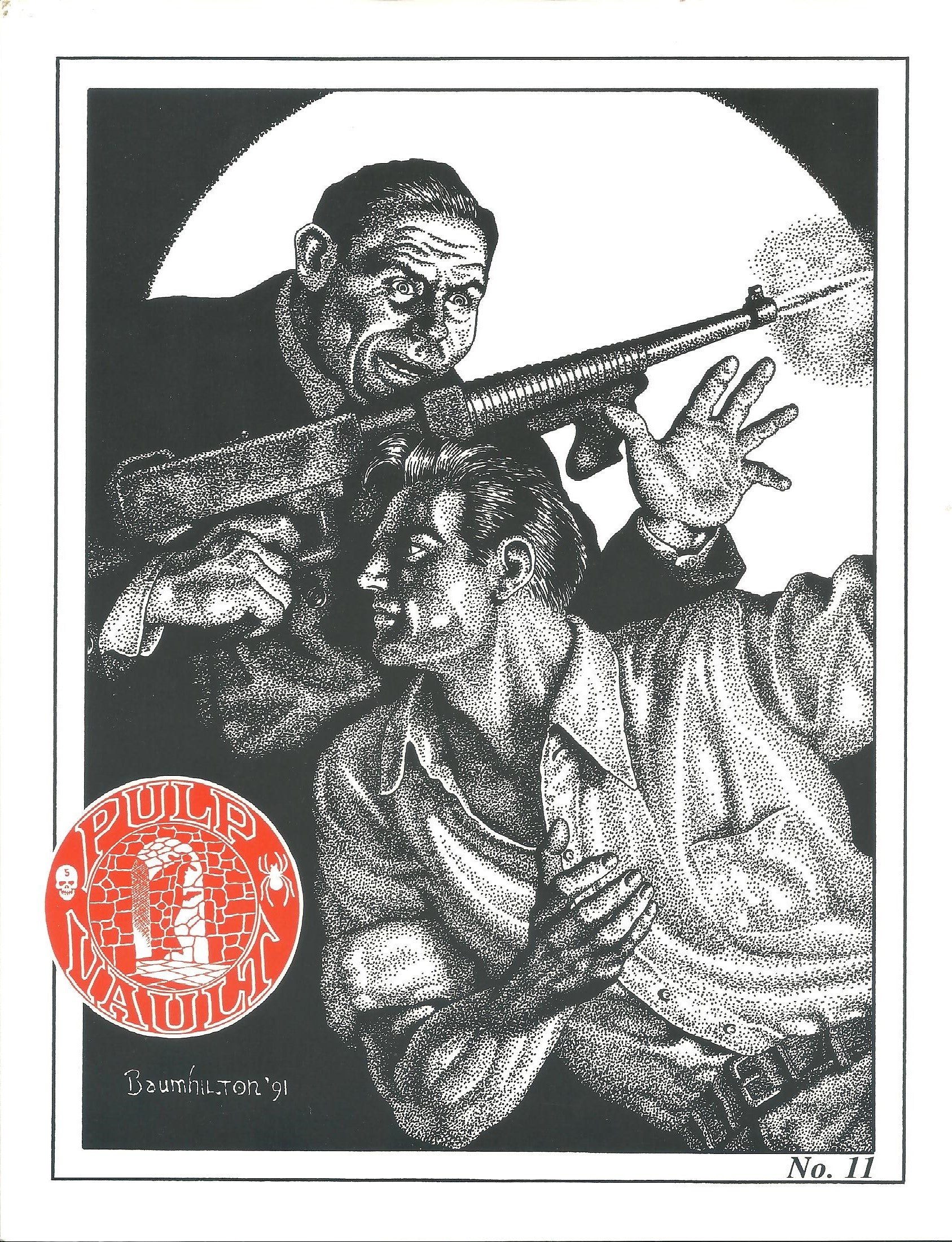 PULP VAULT MAGAZINE Set of Three Issues