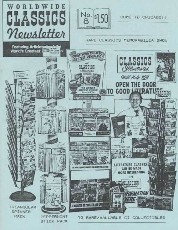 WORLDWIDE CLASSICS NEWSLETTER #1-8 & THE CLASSICS COLLECTOR #8a-11 Set of 12