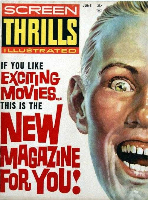 SCREEN THRILLS ILLUSTRATED MAGAZINE #1-2 & #4-5 Set of 4