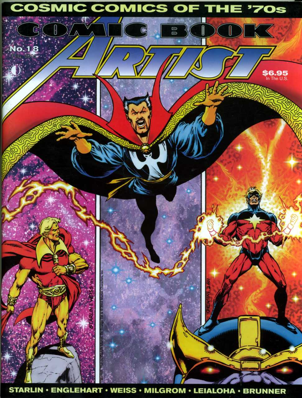 COMIC BOOK ARTIST MAGAZINE #18-25 Set of 8