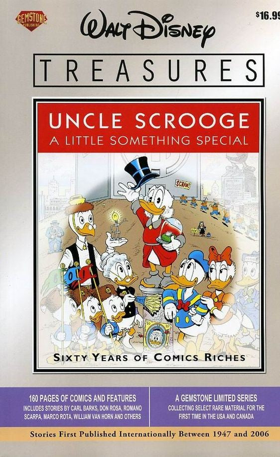 THE LIFE AND TIMES OF SCROOGE MCDUCK & COMPANION Plus UNCLE SCROOGE A LITTLE SOMETHING SPECIAL Set of 3