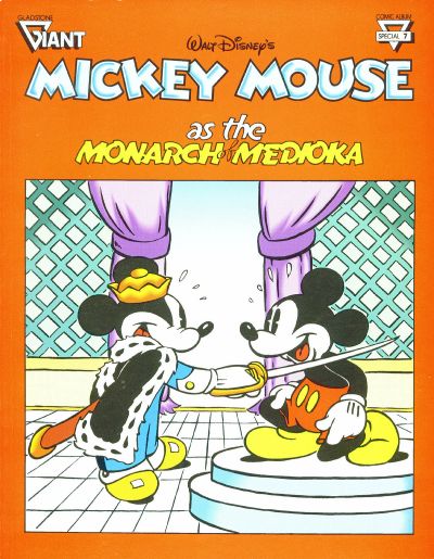 GLADSTONE WALT DISNEY COMIC ALBUM SPECIAL #1-7