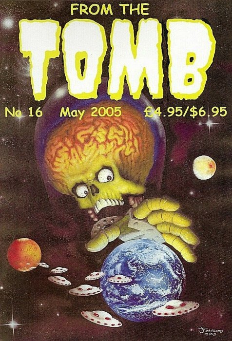 FROM THE TOMB UK FANZINE Set of 8