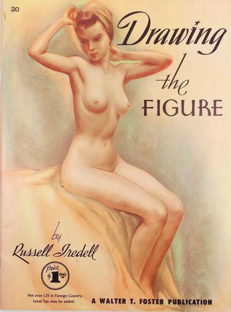 WALTER FOSTER "HOW TO DRAW" BOOKS #20 DRAWING THE FIGURE & #96 THE NUDE Set of 2
