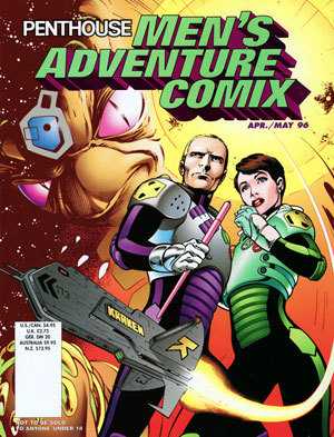 PENTHOUSE MEN'S ADVENTURE COMIX #1-5 & 7 Plus PENTHOUSE MAX #1-3 Set of 9