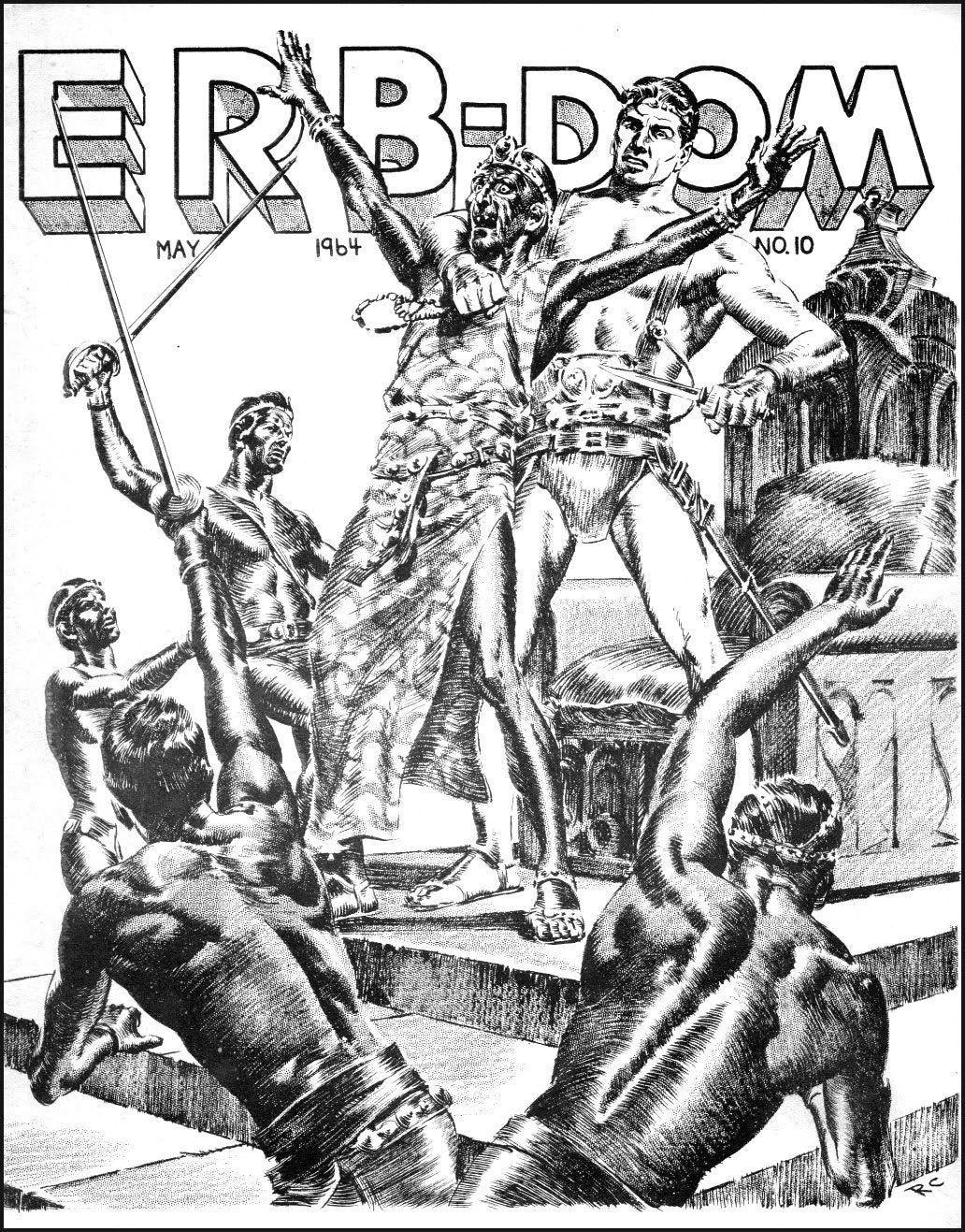 ERB-DOM FANZINE #2-11 Set of 10
