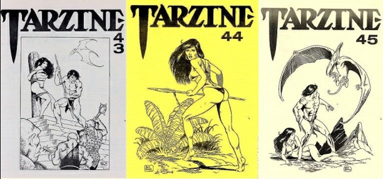 TARZINE FANZINE #31-45 Set of 15
