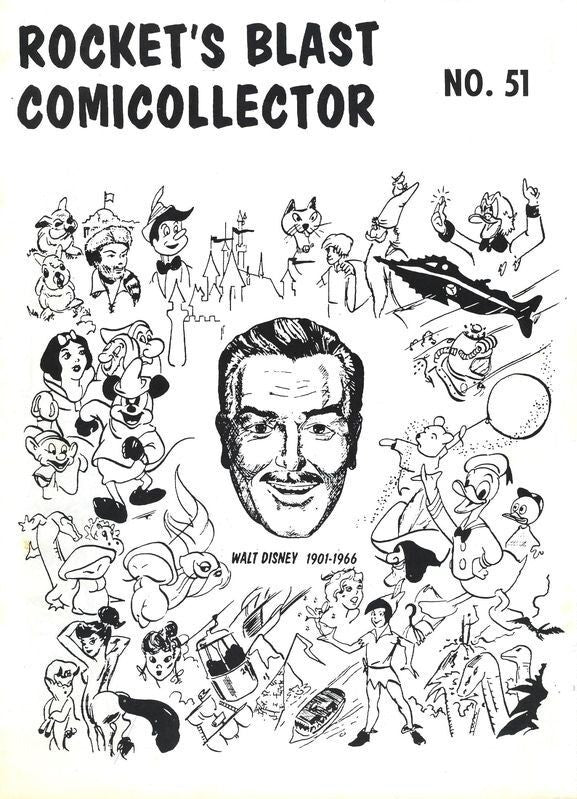 ROCKET'S BLAST COMICCOLLECTOR #45-48 50-51 SPECIAL 7-8 Set of 8