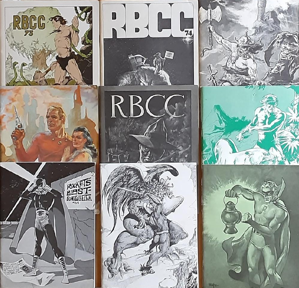 ROCKET'S BLAST COMICCOLLECTOR #73-76 79 84-85 88-89 Set of 9