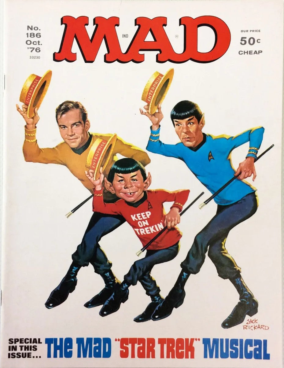 MAD MAGAZINE #184-189 191-196 Set of 12