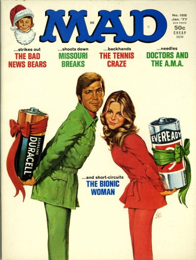 MAD MAGAZINE #184-189 191-196 Set of 12