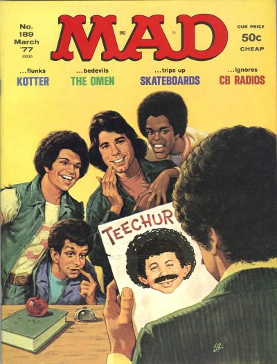 MAD MAGAZINE #184-189 191-196 Set of 12