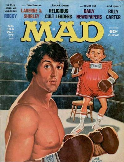 MAD MAGAZINE #184-189 191-196 Set of 12