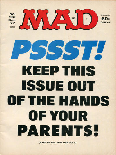 MAD MAGAZINE #184-189 191-196 Set of 12