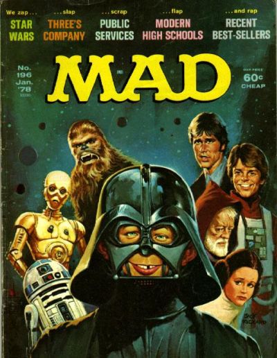 MAD MAGAZINE #184-189 191-196 Set of 12