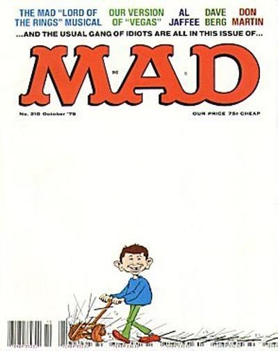 MAD MAGAZINE #210-221 Set of 12