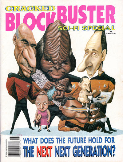 CRACKED #140 & 280 Plus BLOCKBUSTER #8 MONSTER PARTY #35 SPACED OUT #1-4 & CRACKED #1 (2006) Set of 9