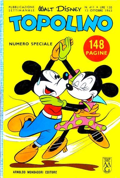 TOPOLINO ITALIAN DISNEY DIGESTS 1963 Set of 13
