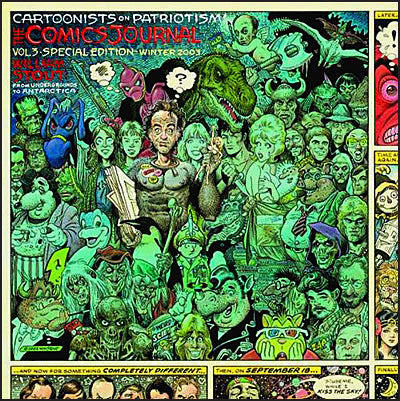 THE COMICS JOURNAL Special Edition Cartoonists on Patriotism Vol 3