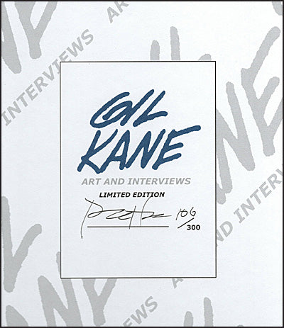 GIL KANE Art And Interviews Signed/Limited