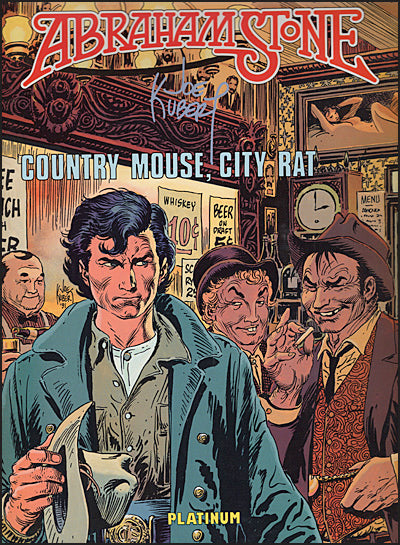 ABRAHAM STONE Book One Country Mouse, City Rat Signed/Limited