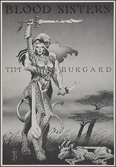 BLOOD SISTERS Tim Burgard Portfolio Signed/Limited