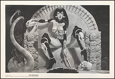 BLOOD SISTERS Tim Burgard Portfolio Signed/Limited