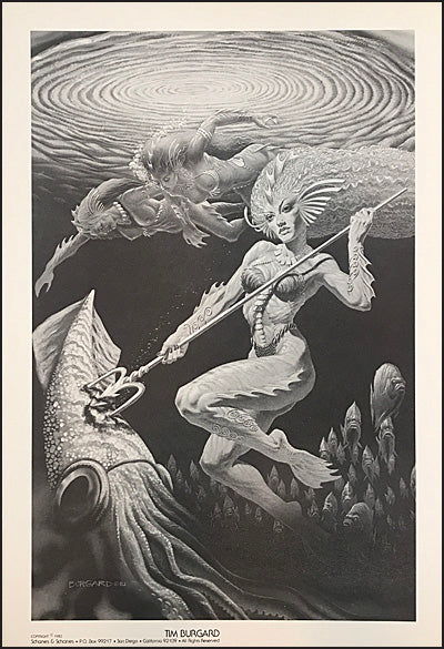 BLOOD SISTERS Tim Burgard Portfolio Signed/Limited