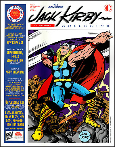 THE COLLECTED JACK KIRBY COLLECTOR 1-7 SET