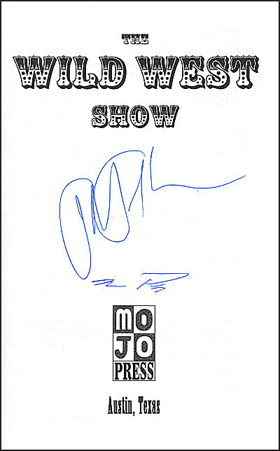 WILD WEST SHOW Signed