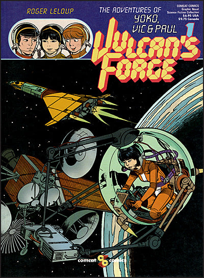 SET Of 3 COMCAT COMICS Magic Crystal, Vulcan's Force, Three Suns Of Vina