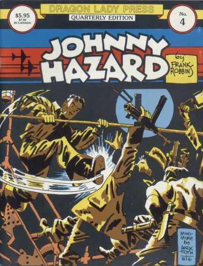 Dragon Lady Quarterly Edition Johnny Hazard Set 1-4