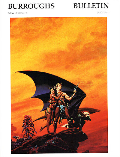 BURROUGHS BULLETIN New Series # 19 July 1994, Edgar Rice Burroughs