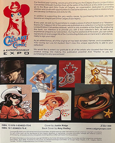 CALGARY COMIC & ENTERTAINMENT EXPO 2008 Artbook