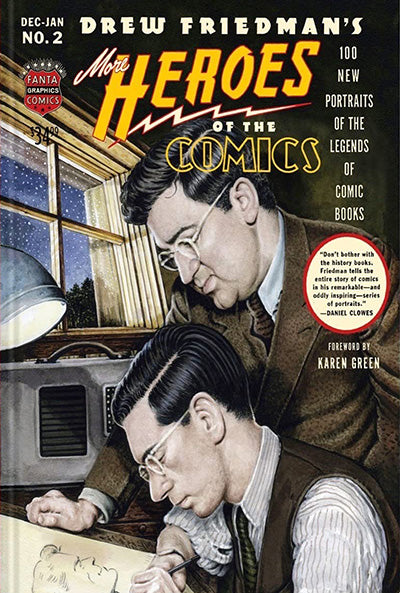 DREW FRIEDMAN Heroes Of The Comics & More Heroes Of The Comics Set