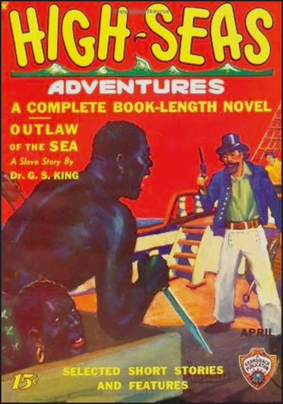 HIGH SEAS ADVENTURES Vol. 1 #3 APRIL 1935 Facsimile