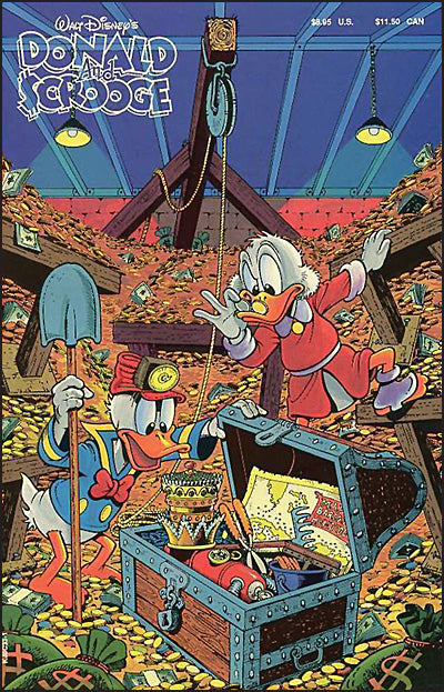 WALT DISNEY DONALD AND SCROOGE