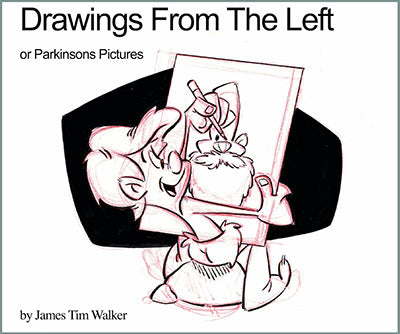 DRAWINGS FROM THE LEFT Signed