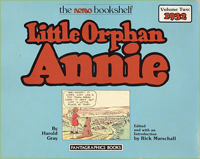 LITTLE ORPHAN ANNIE, Nemo Bookshelf Volumes 1 2 & 3