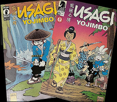 STAN SAKAI’S Usagi Yojimbo Comic Book Set