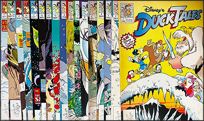 DISNEY'S DUCKTALES Set Of 17 Issues